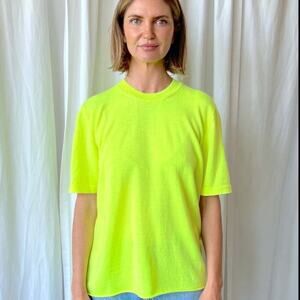 CHRISTIAN WIJNANTS
KAITLY TOP - FLUORESCENT YELLOW Sz L